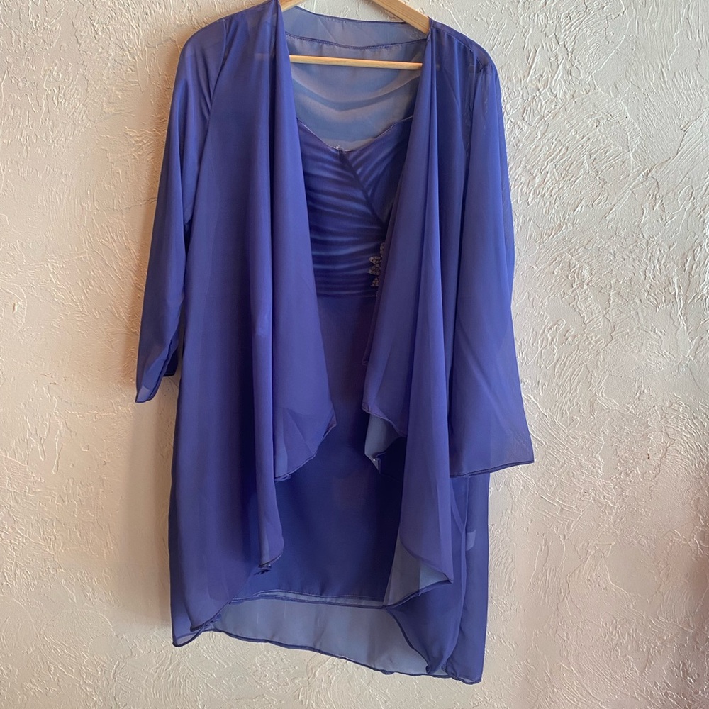 2 pc above the knee dress